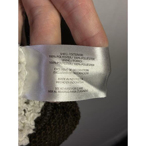 Orvis Sweater Men's XL Brown Quarter Zip Sherpa Fleece Lined Pullover Outdoors - Picture 8 of 10